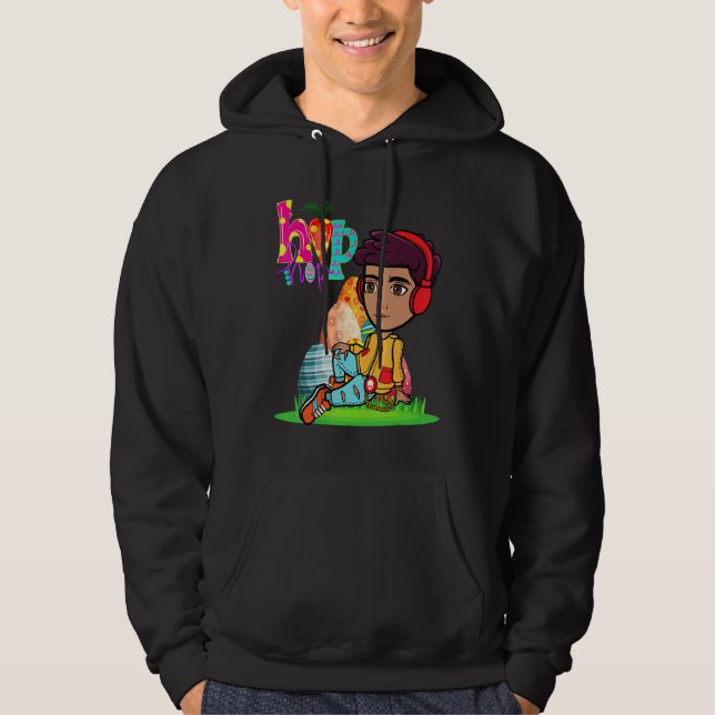 Osterhüpfen Tanz Liebe Dab Holiday Kids Boys G Hoodie (Vorderseite)