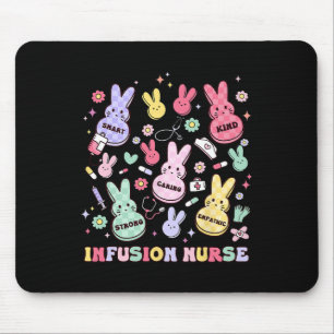 Osterinfusion Krankenschwester Kindermädchen Chemo Mousepad