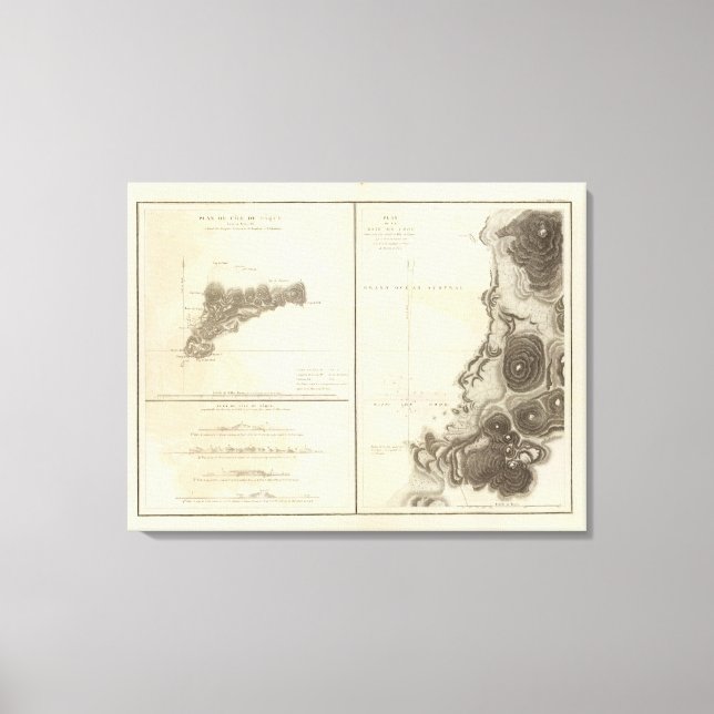 Osterinsel Chile Leinwanddruck (Vorderseite)