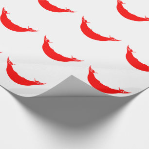 Osterinsel-Flagge Geschenkpapier