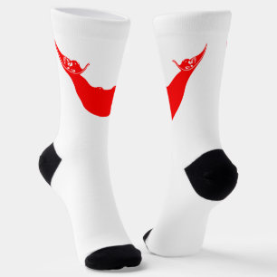 Osterinsel-Flagge Socken
