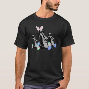 Osterinsel Köpfe Hasenohren Lustig für Männer Frau T-Shirt