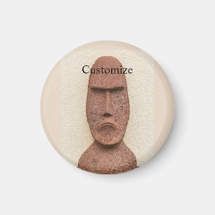 Osterinsel Moai Kopf Thunder_Cove Magnet