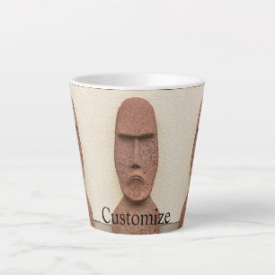 Osterinsel Moai Kopf Thunder_Cove Milchtasse