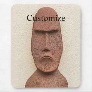 Osterinsel Moai Kopf Thunder_Cove Mousepad