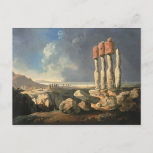 Osterinsel, Südamerika Postkarte