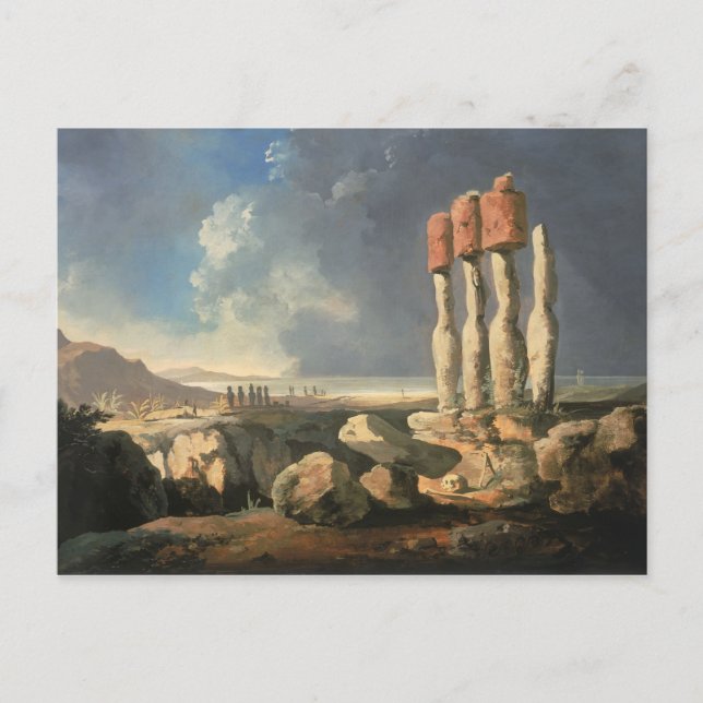 Osterinsel, Südamerika Postkarte (Vorderseite)