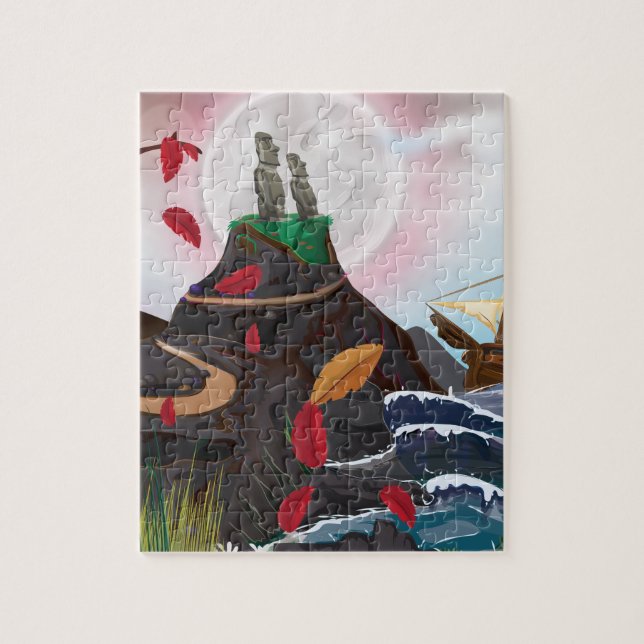 Osterinselabenteuer Puzzle (Vertikal)
