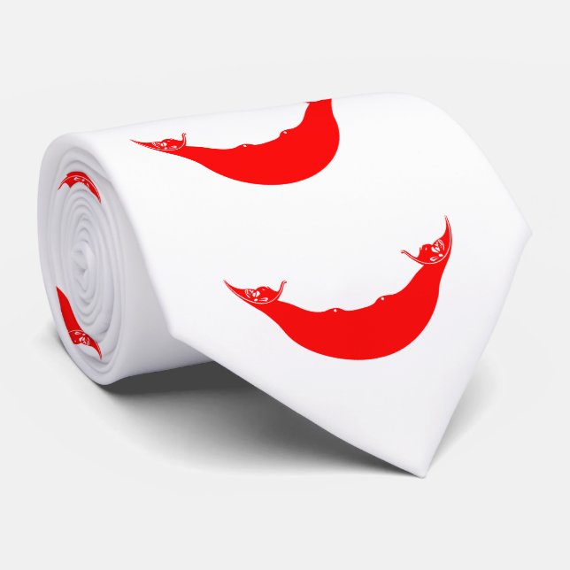 Osterinselflagge Krawatte (Gerollt)