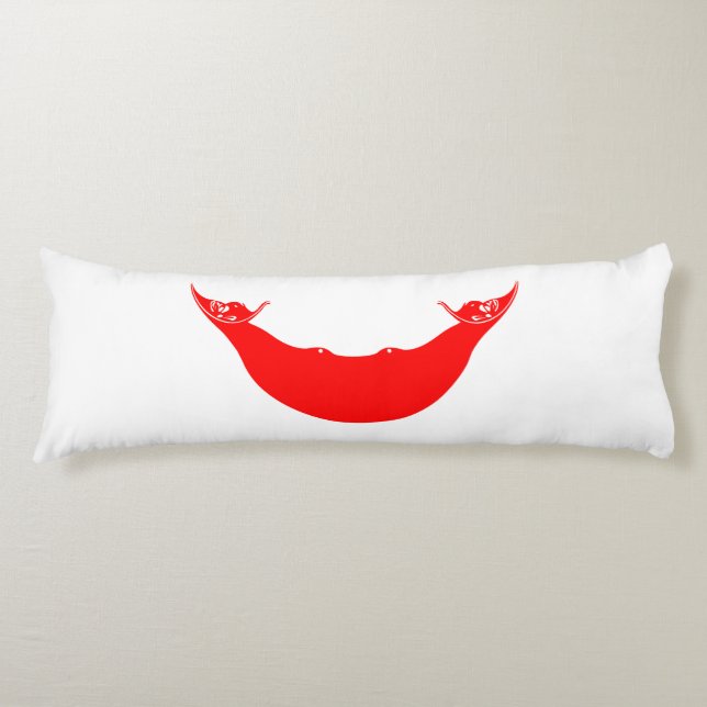 Osterinselflagge Seitenschläferkissen (Vorderseite)