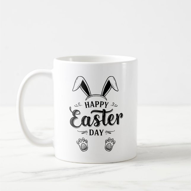Osterische Tasse mit Bunny Ears Design (Links)