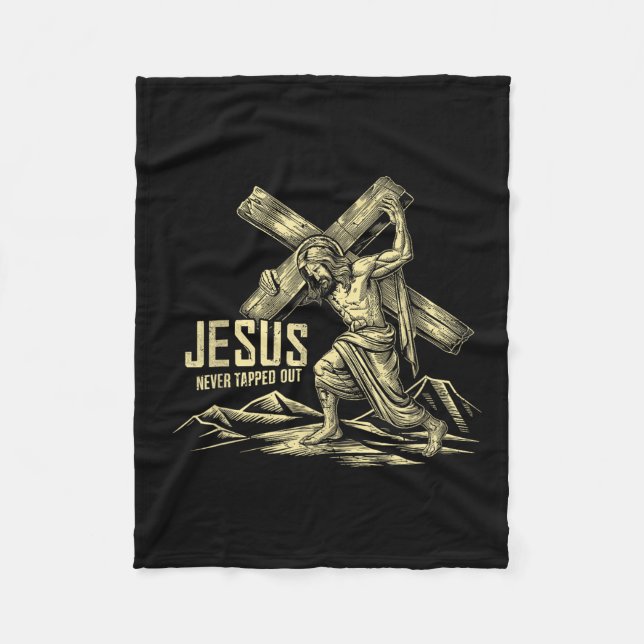 OsterJesus ist nie Gestochen Auferstehung Sunda Fleecedecke (Vorderseite)