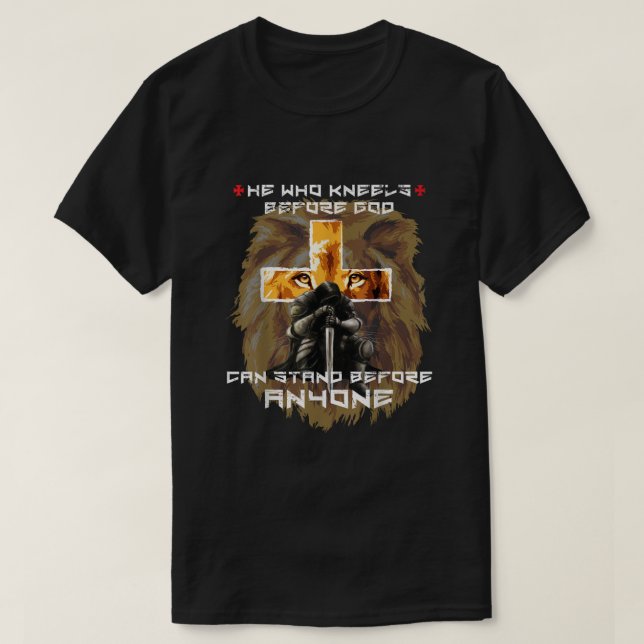 Osterjunge Kinder Religiöse Kleidung Männer Löwe C T-Shirt (Design vorne)