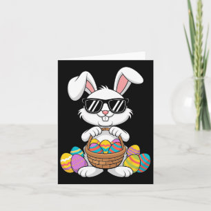 Osterjunge Mädchen Kinder Kleinkind Kaninchen Oste Karte