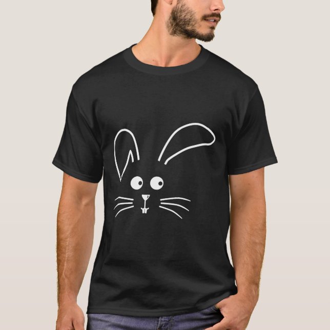 Osterjunge Shirts Jungen Mädchen Kinder Bunny Rabb (Vorderseite)