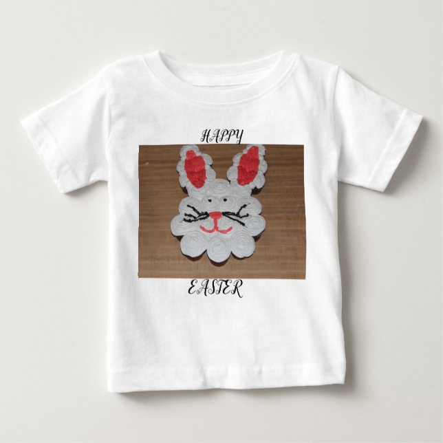 Osterkaninchen Baby Gerber Cotton. Baby T-shirt (Vorderseite)