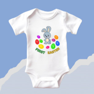 Osterkaninchen Baby Strampler