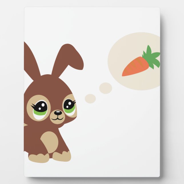 Osterkaninchen Fotoplatte (Vorderseite)