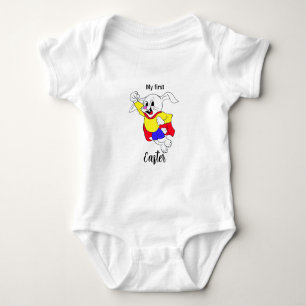 Osterkaninchen Hero Baby Bodysuit Strampler