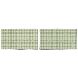 Osterkaninchen Kariertes Muster Kissenbezug