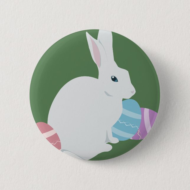 Osterkaninsel Button (Vorderseite)