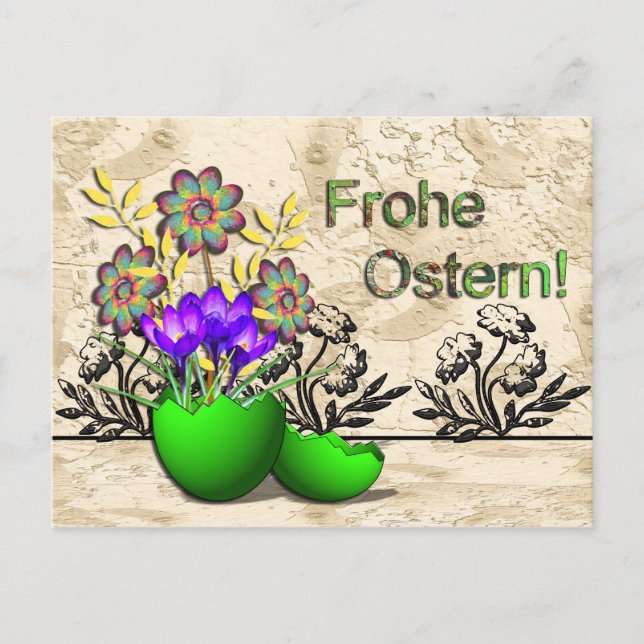 Osterkar Postkarte (Vorderseite)