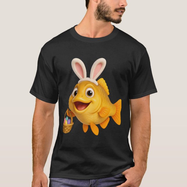 Osterkarpfen T-Shirt (Vorderseite)