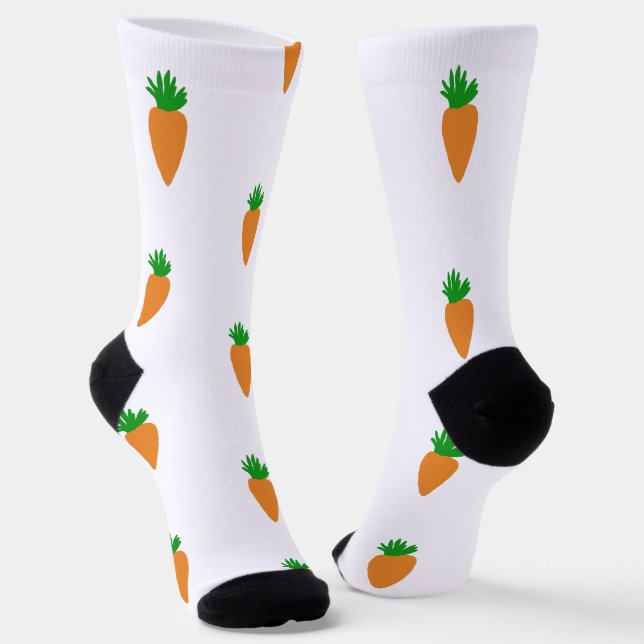 Osterkarrot-Socken Socken (Gewinkelt)