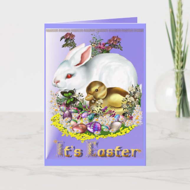 Osterkarte 08 feiertagskarte (Vorderseite)