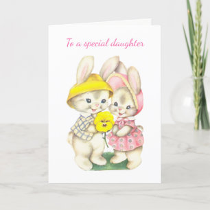 Osterkarte an eine besondere Tochter Feiertagskarte