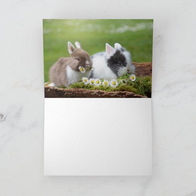 Osterkarte Dankeskarte (Innenseite)