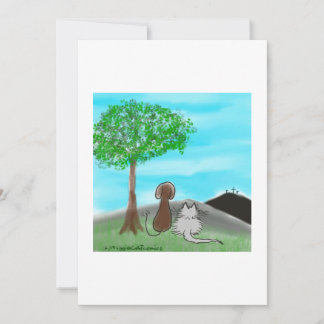 Osterkarte Dankeskarte