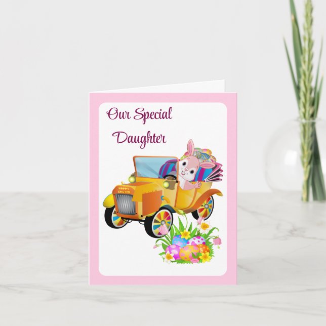 Osterkarte Feiertagskarte (Vorderseite)