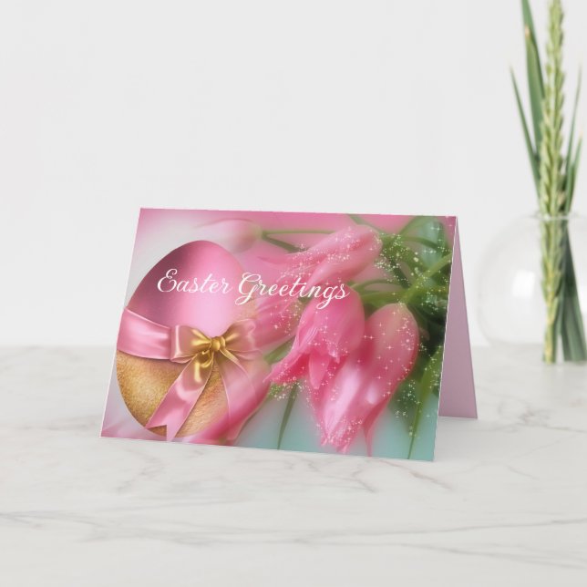 Osterkarte Feiertagskarte (Vorderseite)