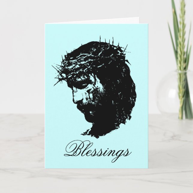 Osterkarte Feiertagskarte (Vorderseite)