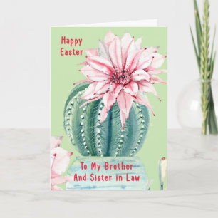 Osterkarte für Bruder und Schwester des Rechts Karte