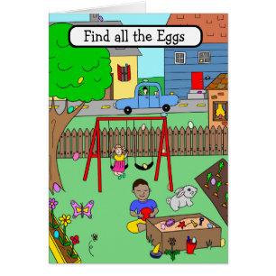 Osterkarte für Kinder