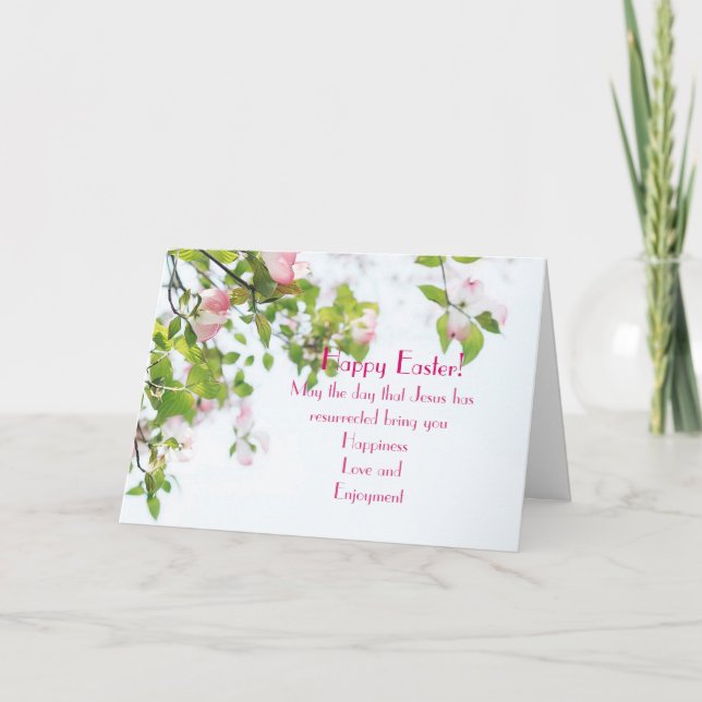 Osterkarte "Happy Oaster" (Vorderseite)