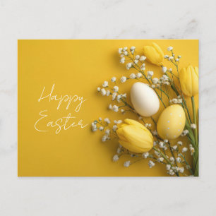 Osterkarte mit Ostereiern Postkarte