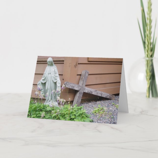 Osterkarte "Religiöse Gegenstände" Karte (Vorderseite)