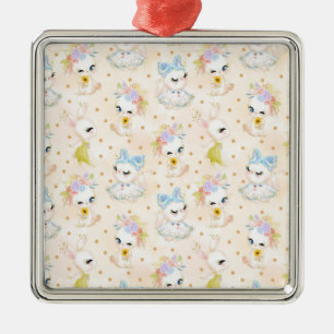 Osterkarten Ornament Aus Metall