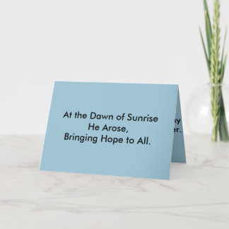 Osterkarten (religiös) feiertagskarte