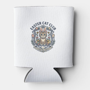Osterkatze Katze Grafik T-Shirt Kunst - Osterkatze Dosenkühler