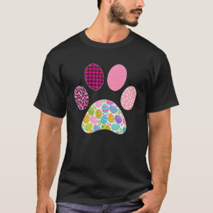 Osterkatzen Hunde Lover Leopard Katze Dog Paw Oste T-Shirt