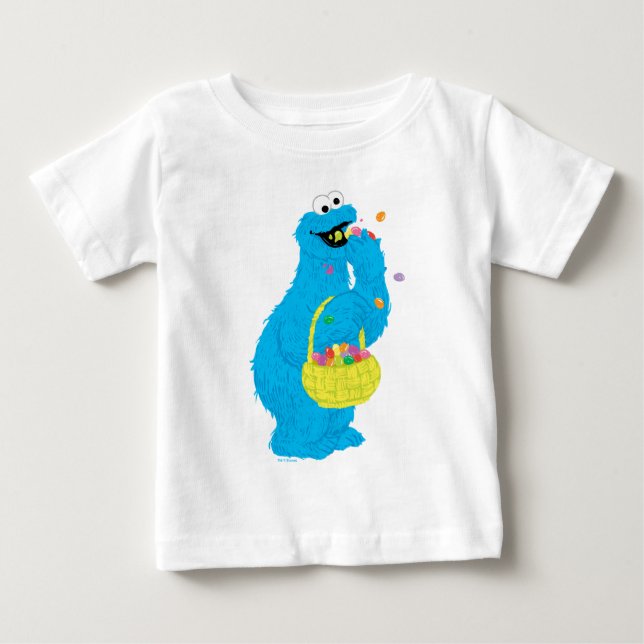 Osterkeksmonster Baby T-shirt (Vorderseite)