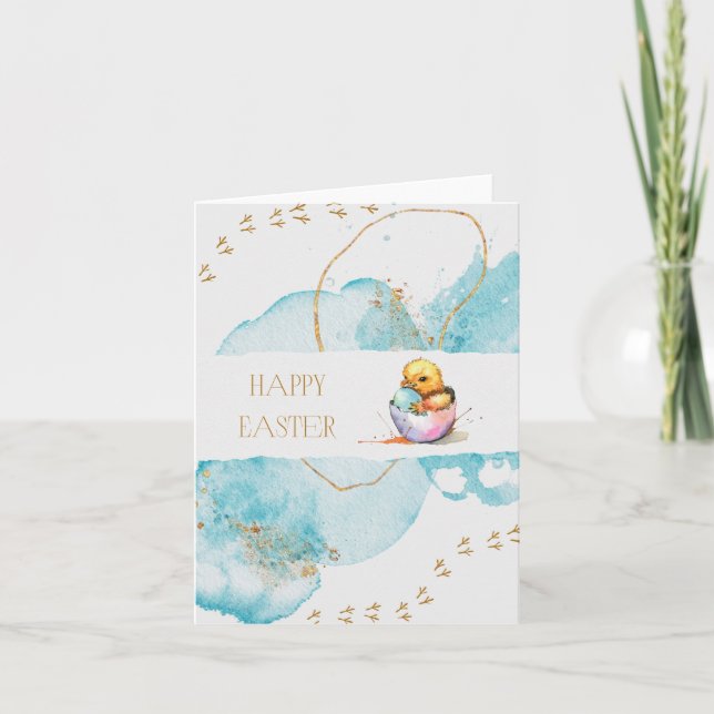 Osterkeule Feiertagskarte (Vorderseite)