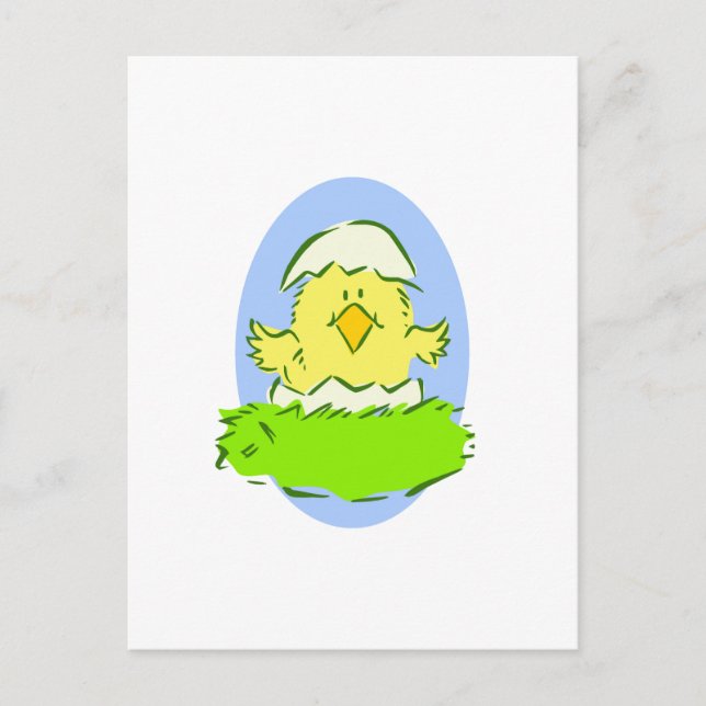 Osterkeule Feiertagspostkarte (Vorderseite)
