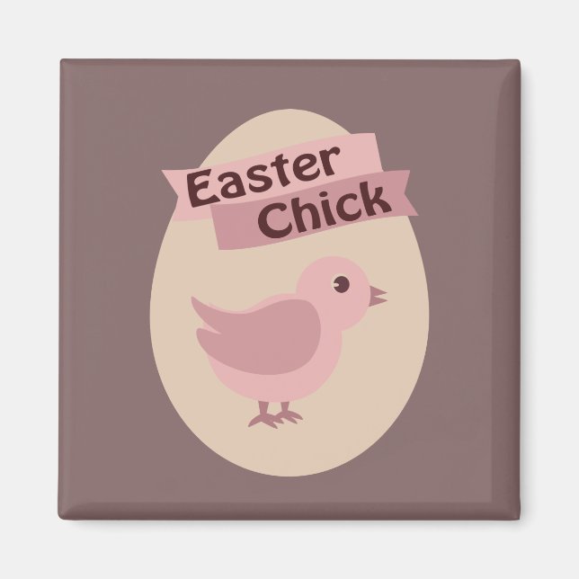 Osterkichick Pink Magnet (Vorne)