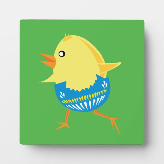 Osterkichtenplakette Fotoplatte (Vorderseite)