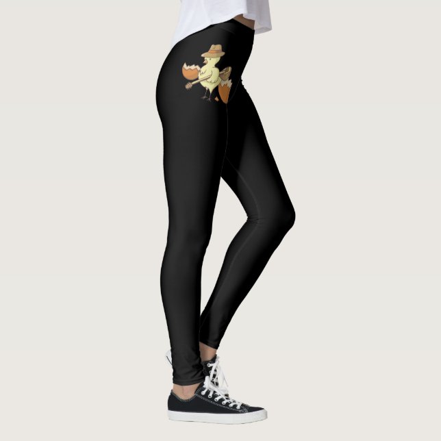 Osterkick mit Bouzouki Leggings (Rechts)